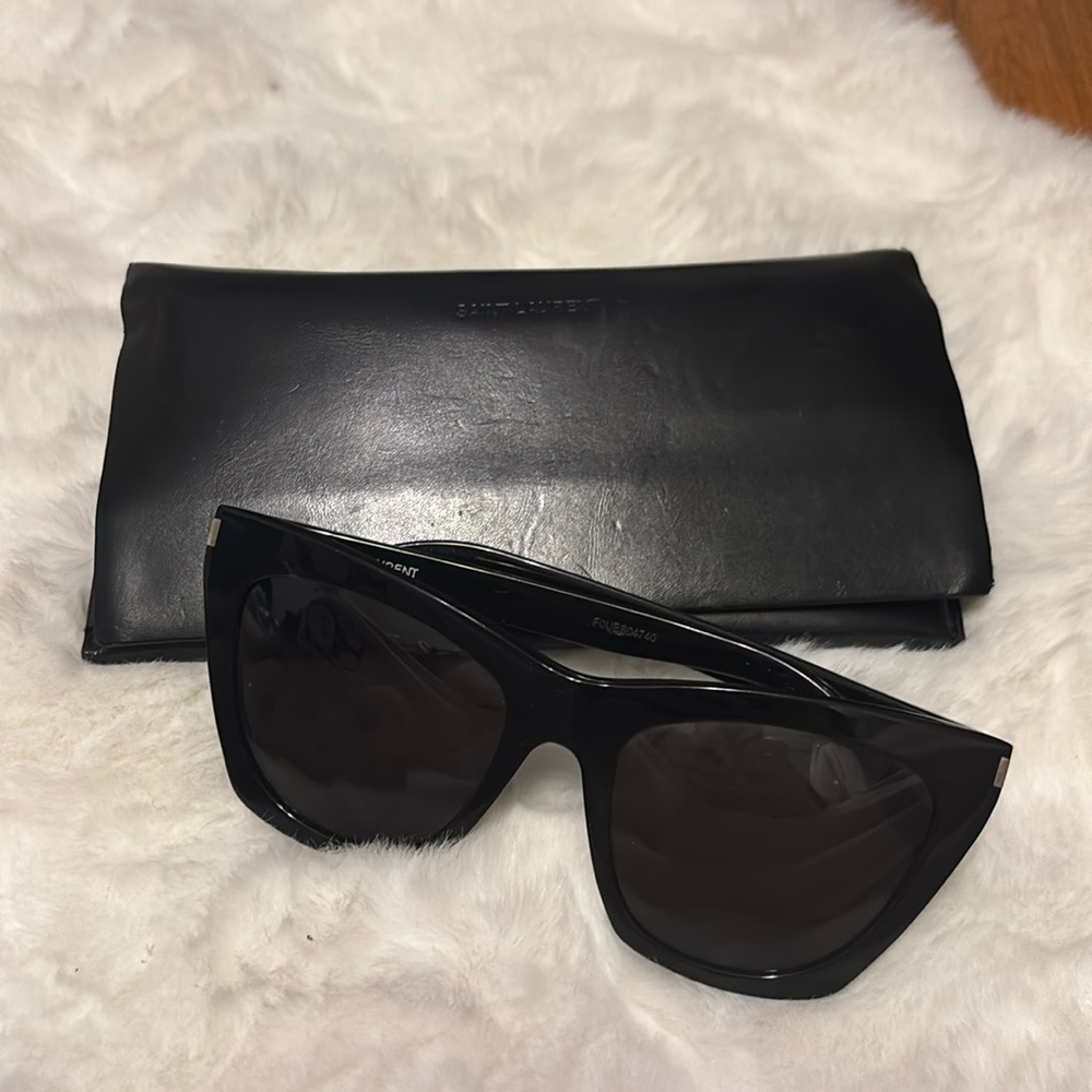 saint laurent cat eye sunnies